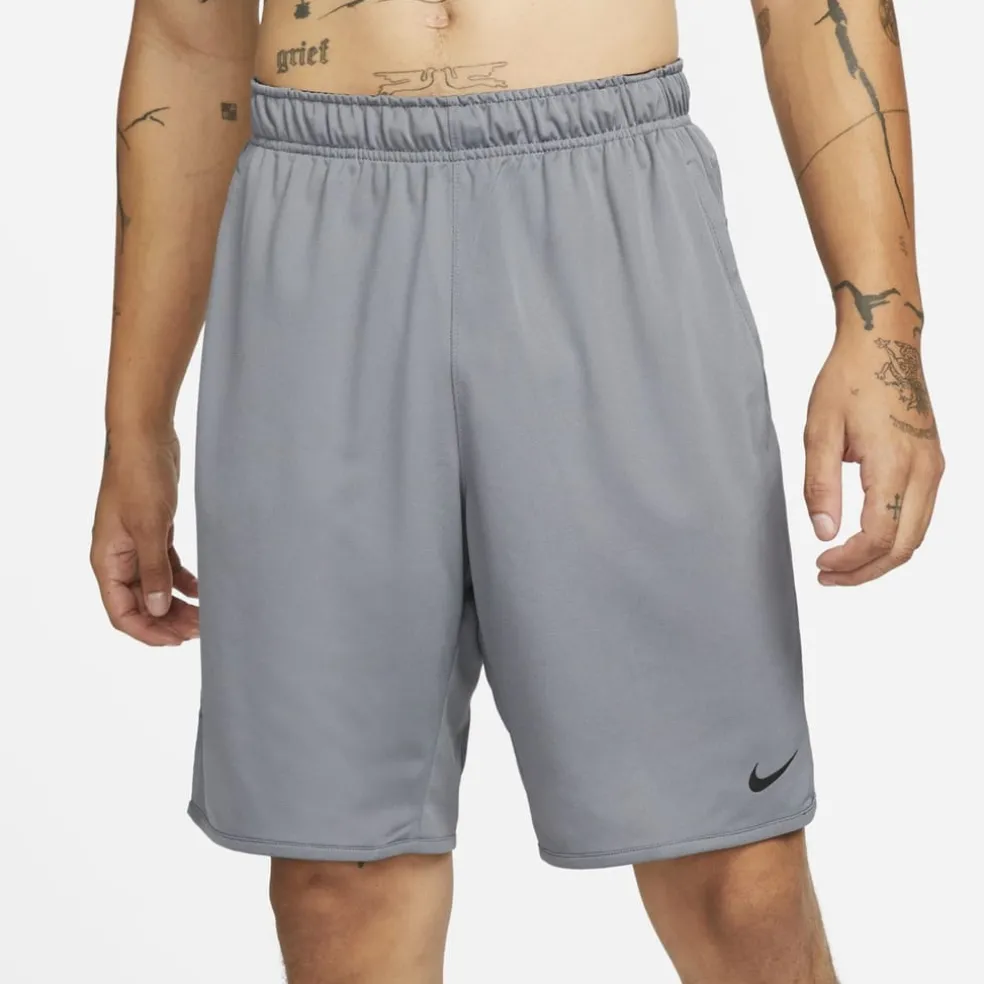 Nike Mens Totality Dri Fit 9 Unlined Versatile Shorts in Grey