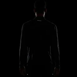 Nike Mens Trail Dri Fit 1 2 Zip Running Top in Green