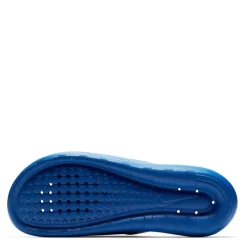 Nike Mens Victori Shower Sliders in Blue