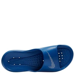 Nike Mens Victori Shower Sliders in Blue