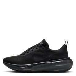 Nike Mens Zoomx Invincible 3 Flyknit Running Shoes in Black