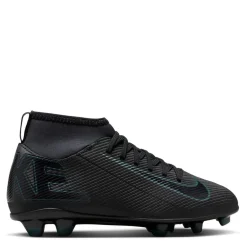 Nike Mercurial Superfly 10 Club Junior Firm Ground Football Boots in Black