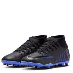 Nike Mercurial Superfly 9 Club Junior Firm Ground Football Boots in Black