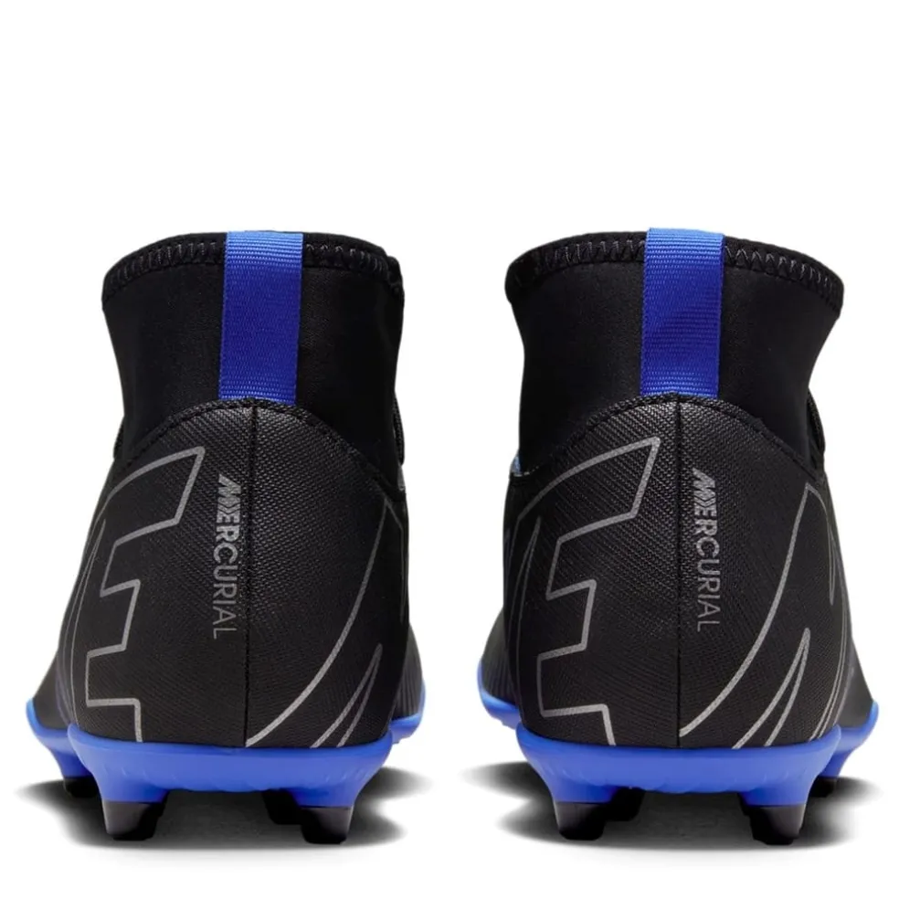 Nike Mercurial Superfly 9 Club Junior Firm Ground Football Boots in Black