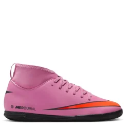 Nike Mercurial Superfly 10 Club Juniors Indoor Football Boots in Pink