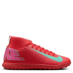 Nike Mercurial Superfly 10 Club Juniors Astro Turf Football Boots in Red