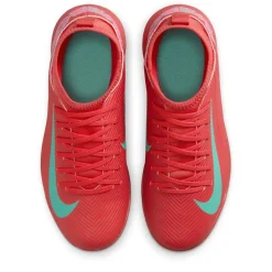 Nike Mercurial Superfly 10 Club Juniors Astro Turf Football Boots in Red