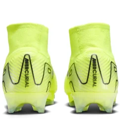 Nike Mercurial Superfly 10 Elite Firm Ground High Top Football Boots in Green