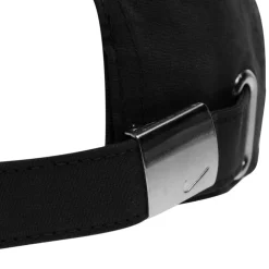 Nike Metal Swoosh Cap in Black