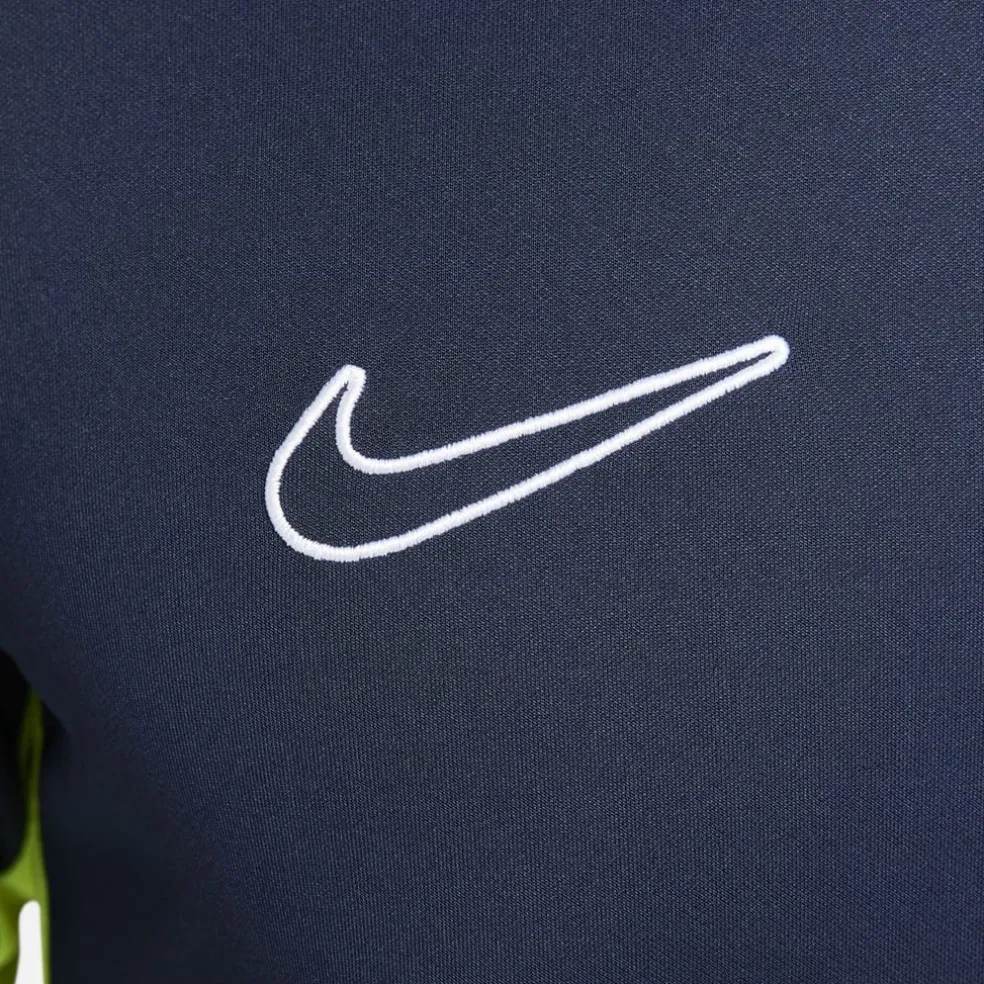 Nike Mock Neck Regular Fit Athletic Top in Blue