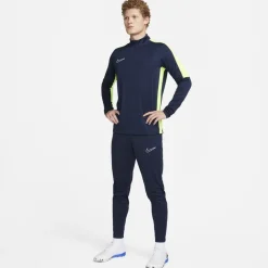 Nike Mock Neck Regular Fit Athletic Top in Blue
