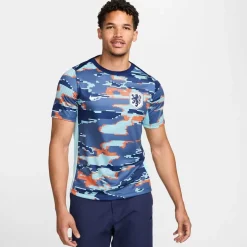 Nike Netherlands Academy Pro Pre Match Shirt 2024 Adults in Blue