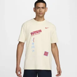 Nike Paris Saint Germain Max90 T-Shirt Adults in Beige