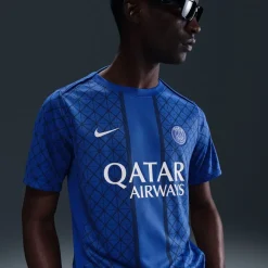 Nike Paris Saint Germain Pre Match Home Shirt 2025 2026 Adults in Red