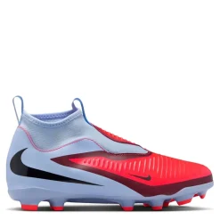 Nike Phantom 6 Academy High Juniors Firm Ground Football Boots in Blue
