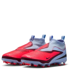 Nike Phantom 6 Academy High Juniors Firm Ground Football Boots in Blue