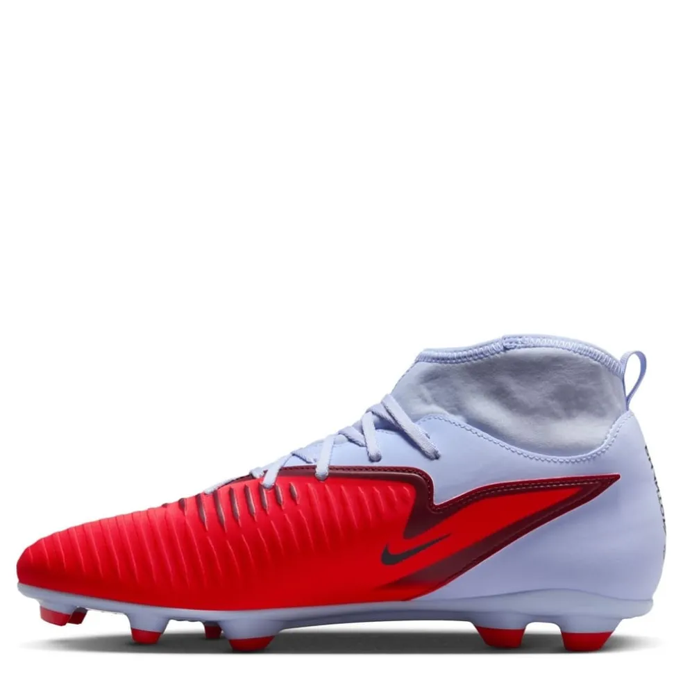 Nike Phantom 6 High Club Adults Firm Ground Football Boots in Blue