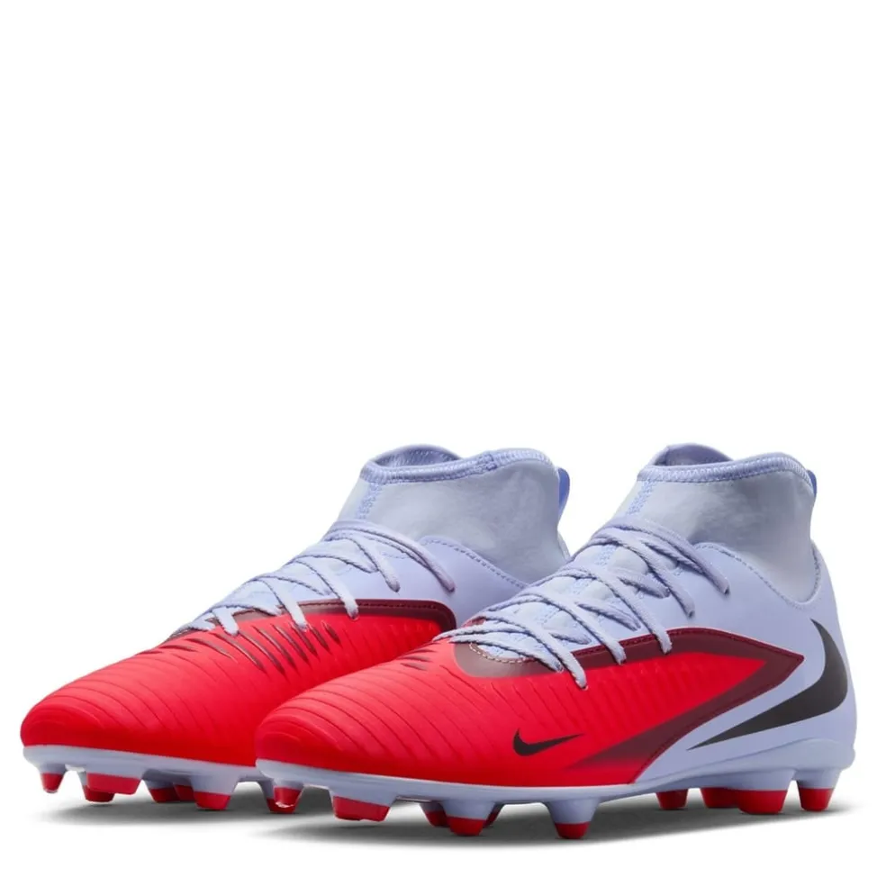 Nike Phantom 6 High Club Adults Firm Ground Football Boots in Blue