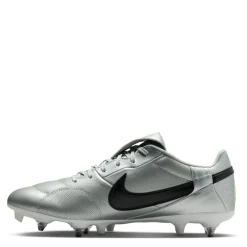 Nike Premier 3 Anti Clog Soft Ground Football Boots in Silver
