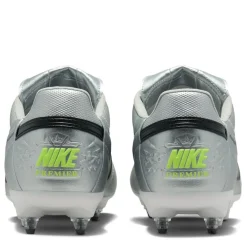 Nike Premier 3 Anti Clog Soft Ground Football Boots in Silver