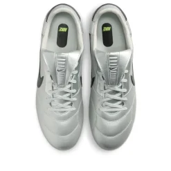 Nike Premier 3 Anti Clog Soft Ground Football Boots in Silver