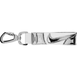 Nike Premium Key Holder in Silver
