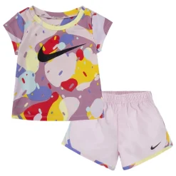 Nike Prn T And T Sht S in Pink