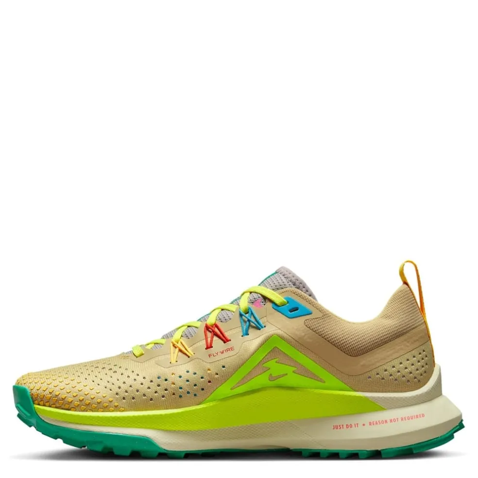 Nike React Pegasus Trail 4 Running Trainers in Yellow