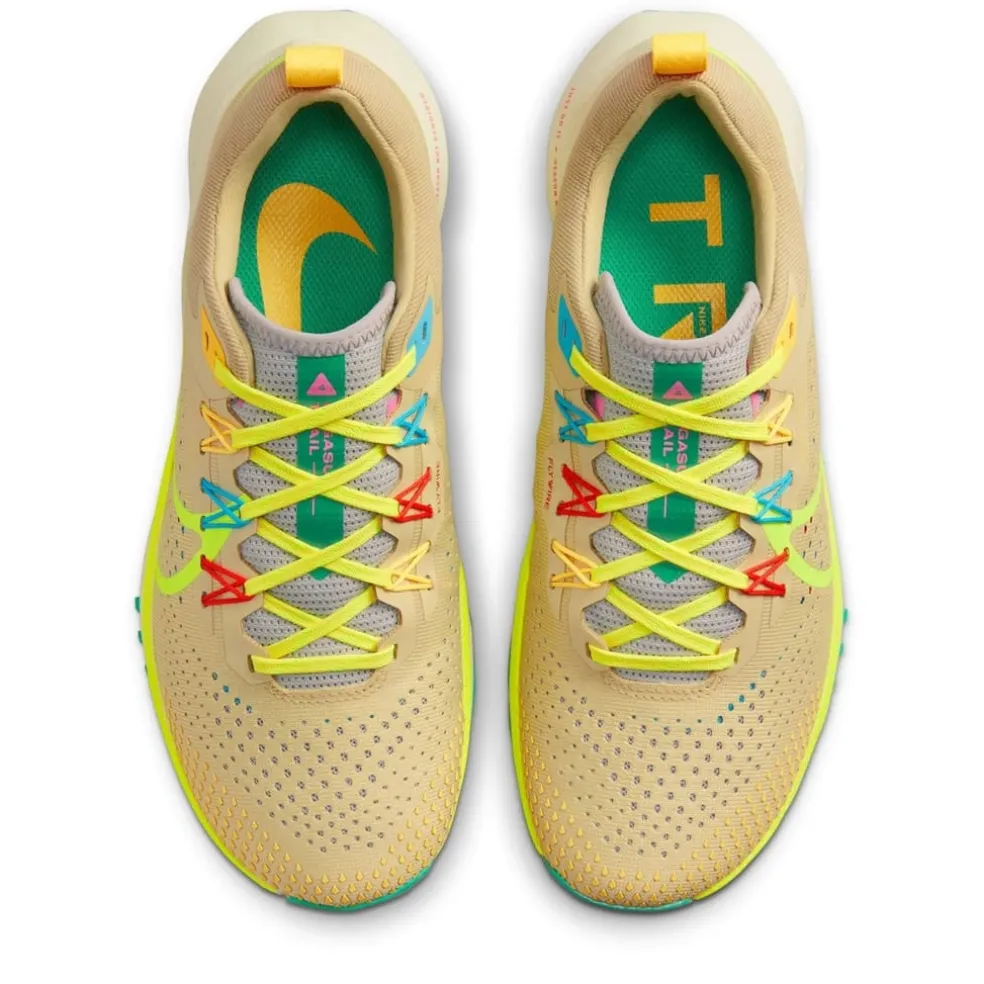 Nike React Pegasus Trail 4 Running Trainers in Yellow