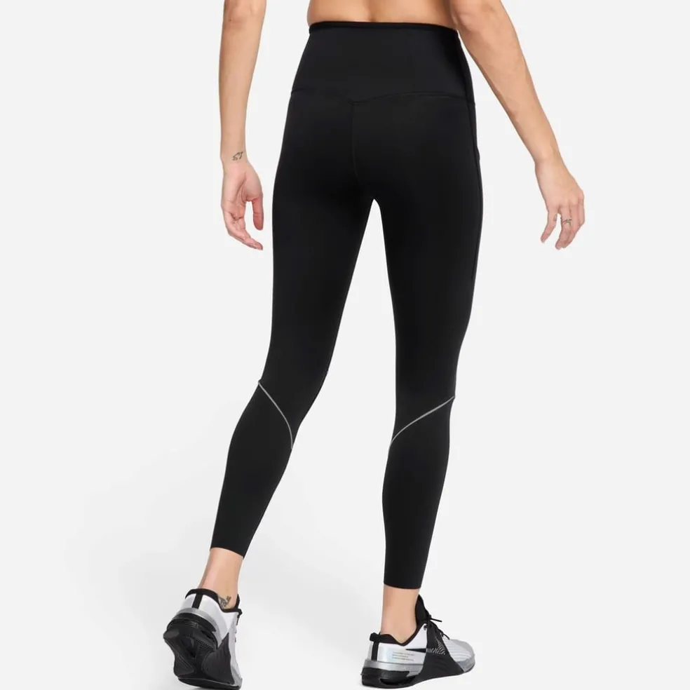 Nike Reflective Accent 7/8 Running Tights in Black