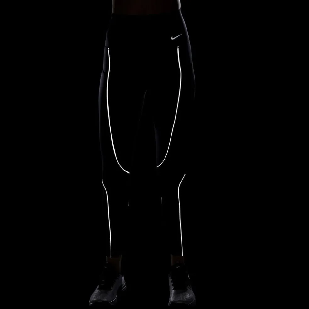 Nike Reflective Accent 7/8 Running Tights in Black