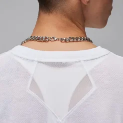 Nike Sport Diamond Crew Neck Regular Fit T-Shirt in White