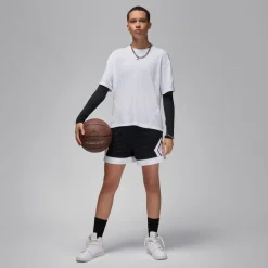 Nike Sport Diamond Crew Neck Regular Fit T-Shirt in White