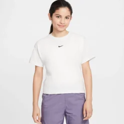 Nike Sportswear Big Kids (Girls) T-Shirt in White