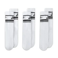 Nike Sportswear Dri Fit Everyday Essential Crew Socks (3 Pairs) in White