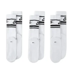 Nike Sportswear Dri Fit Everyday Essential Crew Socks (3 Pairs) in White