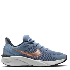 Nike Star Runner 4 Kids Running Trainers in Grey