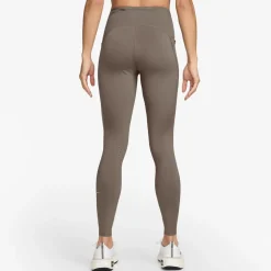 Nike Swift 7/8 Athletic Pants in Brown