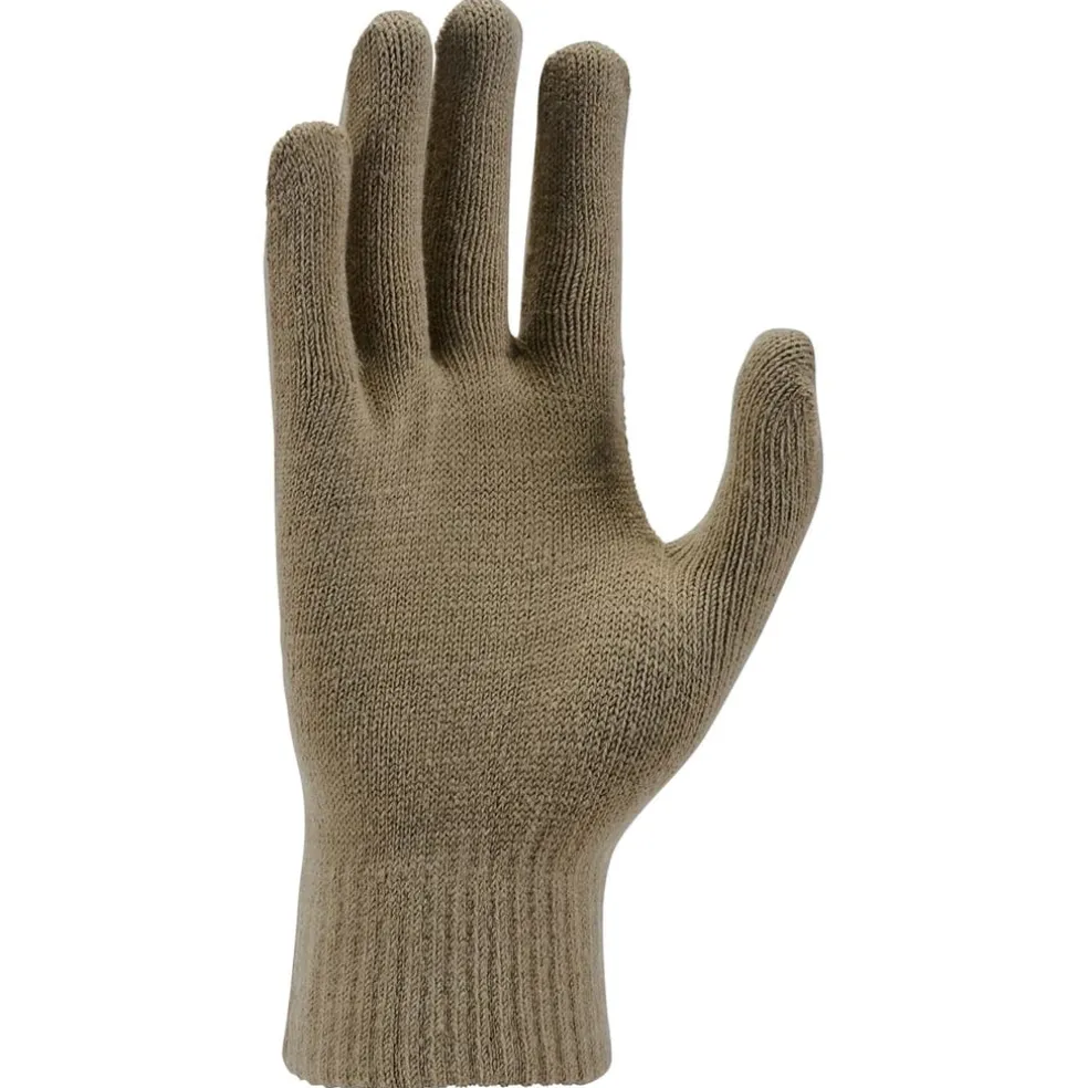 Nike Swoosh Knit Gloves in Green