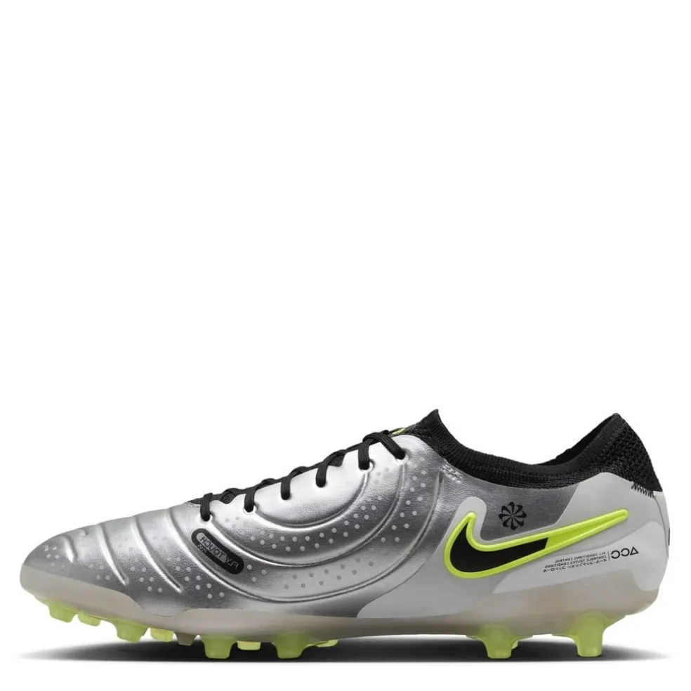Nike Tiempo Legend 10 Elite Artificial Ground Football Boots in Silver
