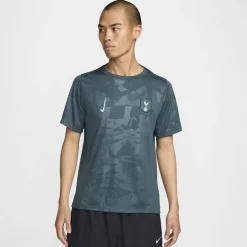 Nike Tottenham Hotspur Academy Pro Third Pre Match Shirt 2024 2025 Adults in Green