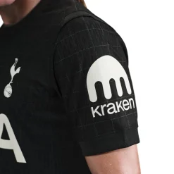 Nike Tottenham Hotspur Authentic Away Shirt 2025 2026 Adults in Black