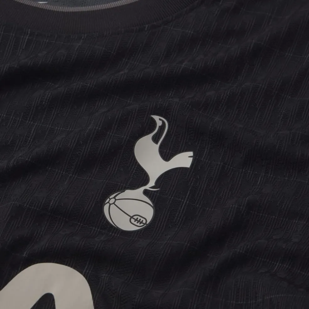 Nike Tottenham Hotspur Authentic Away Shirt 2025 2026 Adults in Black