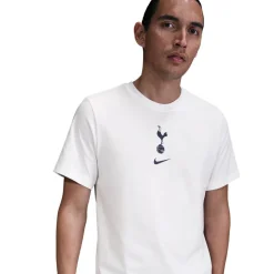 Nike Tottenham Hotspur Fc Crest T-Shirt Adults in White