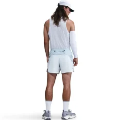 Nike Trail 5 Inch Logo Print Athletic Shorts in Blue