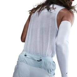 Nike Trail 5 Inch Logo Print Athletic Shorts in Blue