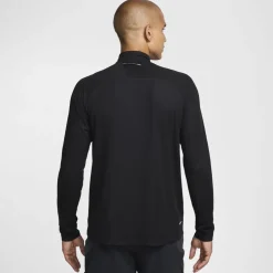 Nike Trail Long Sleeve Mid Layer T-Shirt in Black