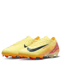 Nike Vapor 16 Elite Graphic Print Low Top Football Sneakers in Orange