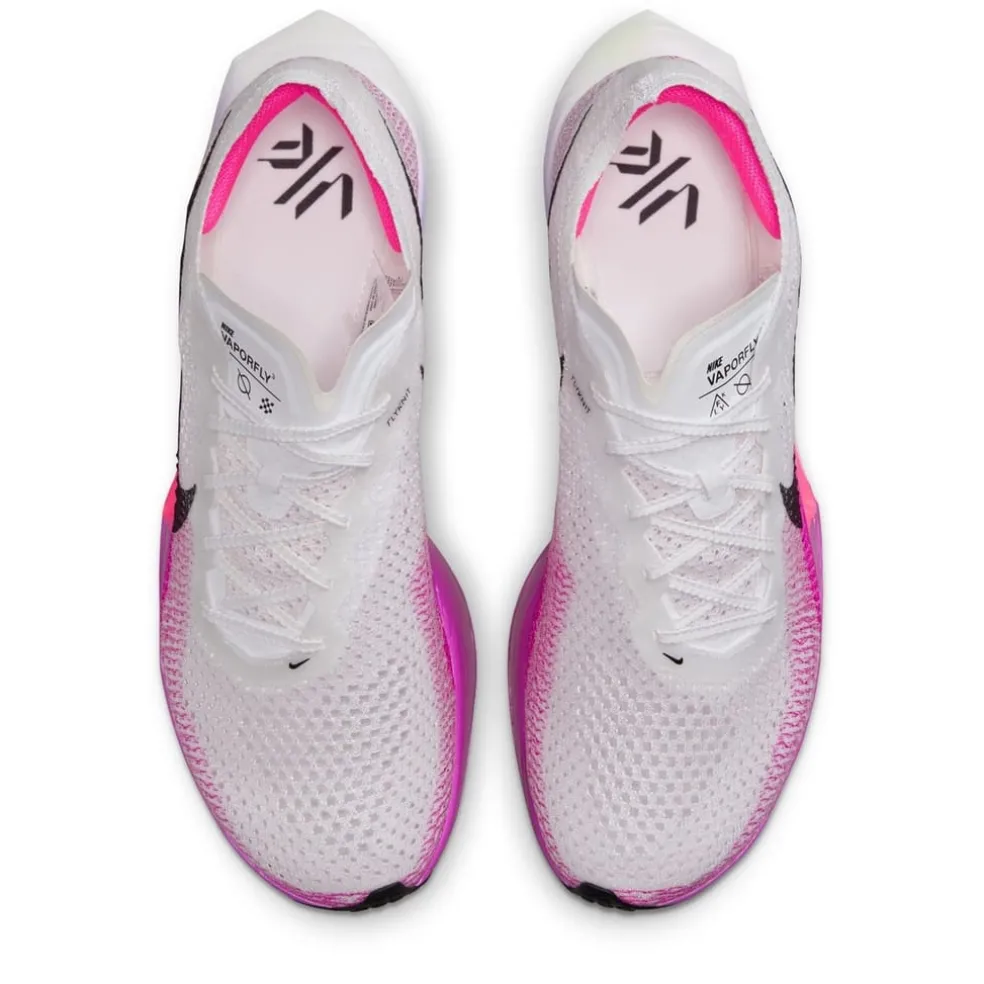 Nike Vaporfly 3 Low Top Road Shoes in White