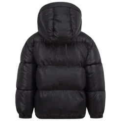 Nike Water Resistant Hooded Puffer Jacket in Black